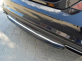 Central Rear Splitter compatible with Mercedes CLS C218 AMG Line (Without A Vertical BAR) (2011-2014)