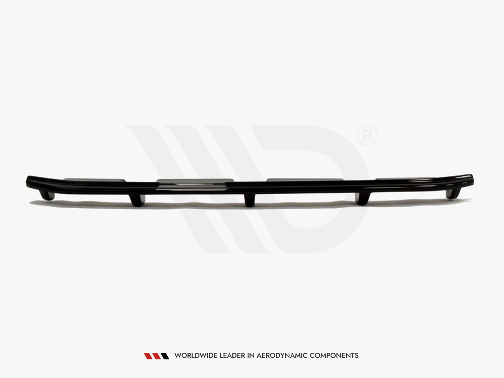 MAXTON DESIGN Central Rear Splitter Mercedes CLS C218 Amg-line (With A Vertical BAR) (2011-2014)
