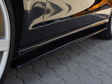 Side Skirts Diffusers compatible with Mercedes CLS C218 AMG Line (2011-2014) - Carbon Look