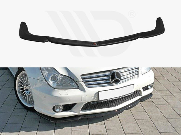 Front Splitter V.1 Mercedes CLS C219 55AMG Sedan (2004-2006)