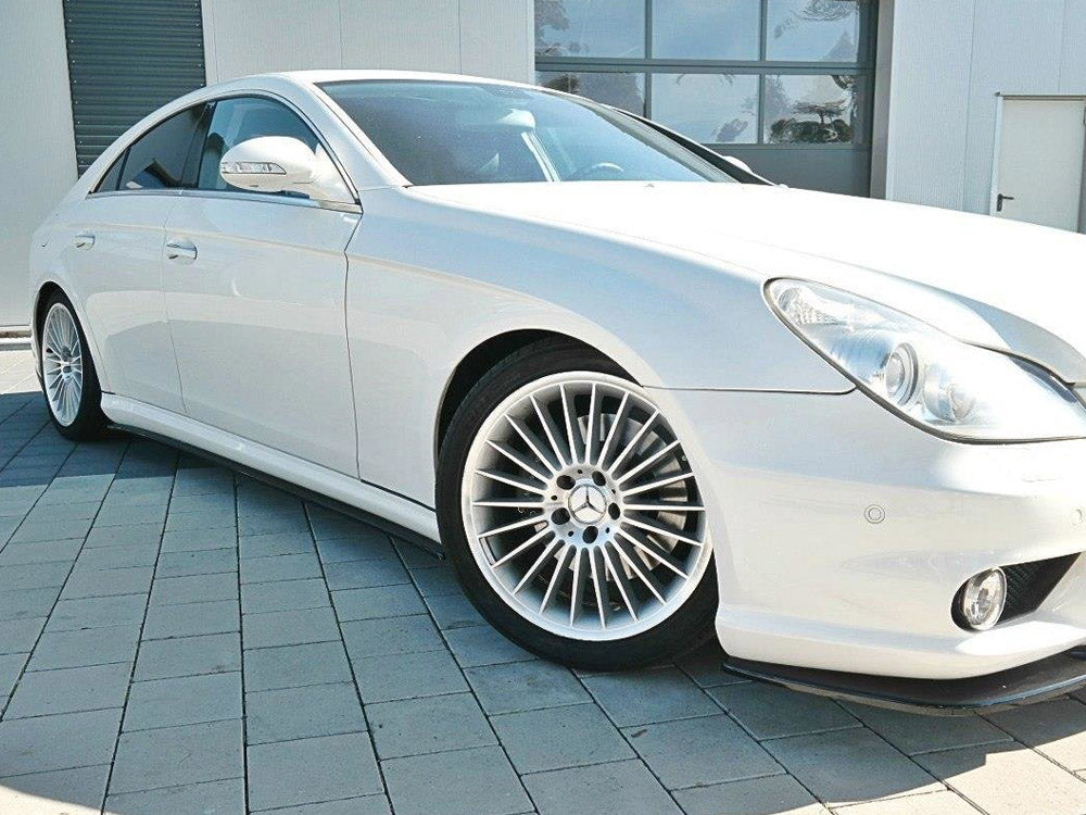 Side Skirts Diffusers compatible with Mercedes CLS C219 55AMG (2004-2006)