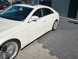 Side Skirts Diffusers compatible with Mercedes CLS C219 55AMG (2004-2006)