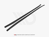 Side Skirts Diffusers compatible with Mercedes CLS C219 55AMG (2004-2006)