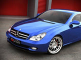 Front Splitter compatible with Mercedes CLS C219 Standard Bumper (2004-2008)
