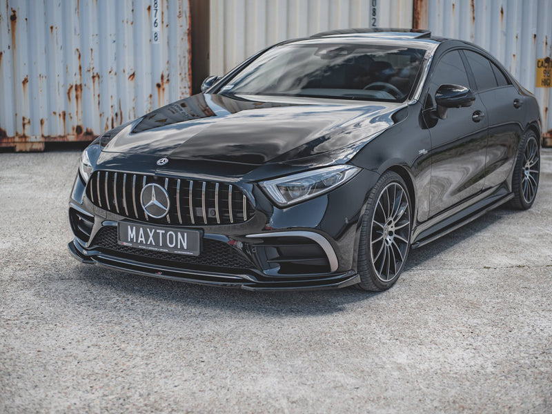 Front Splitter V.1 Mercedes-benz CLS AMG Line / 53AMG C257 (2018-2021)