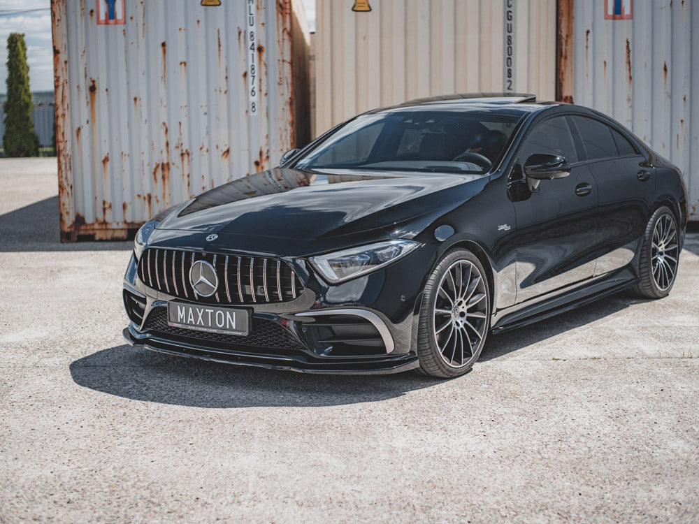 Front Splitter V.2 compatible with Mercedes-Benz CLS AMG Line C257