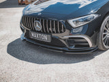 Front Splitter V.2 Mercedes-benz CLS AMG Line / 53AMG C257 (2018-2021)