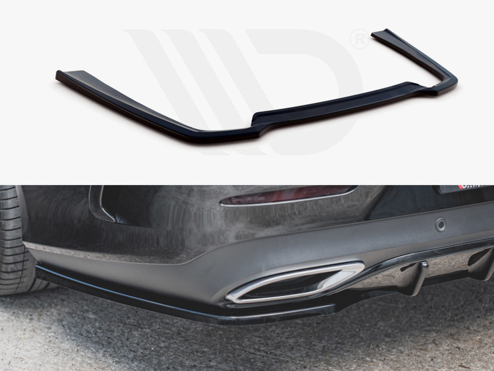 MAXTON DESIGN Central Rear Splitter Mercedes-benz CLS AMG Line C257 (2018-2021)