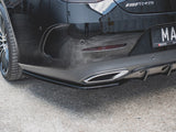 MAXTON DESIGN Central Rear Splitter Mercedes-benz CLS AMG Line C257 (2018-2021)