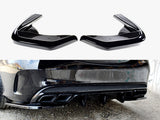 Rear Side Splitters compatible with Mercedes-AMG C 43 W205