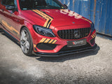Racing Durability Front Splitter + Flaps Mercedes - AMG C43 Coupe C205