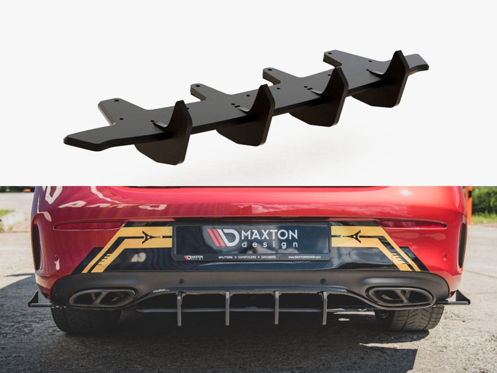 Street PRO Rear Diffuser compatible with Mercedes-AMG C43 Coupe C205