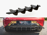 Street PRO Rear Diffuser compatible with Mercedes-AMG C43 Coupe C205