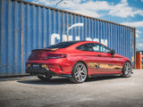 Street PRO Rear Diffuser compatible with Mercedes-AMG C43 Coupe C205