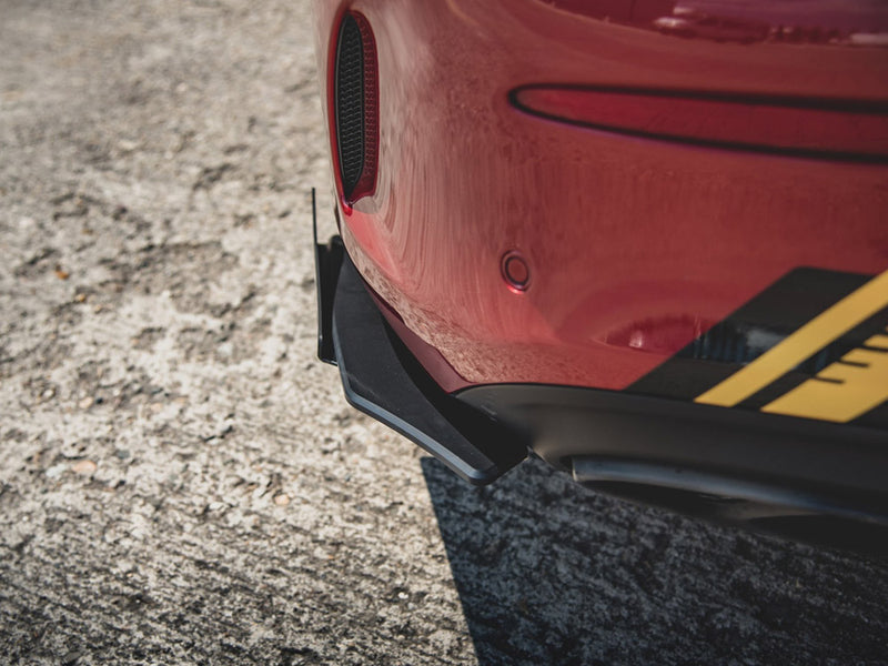 Racing Durability Rear Side Splitters + Flaps Mercedes - AMG C43 Coupe C205