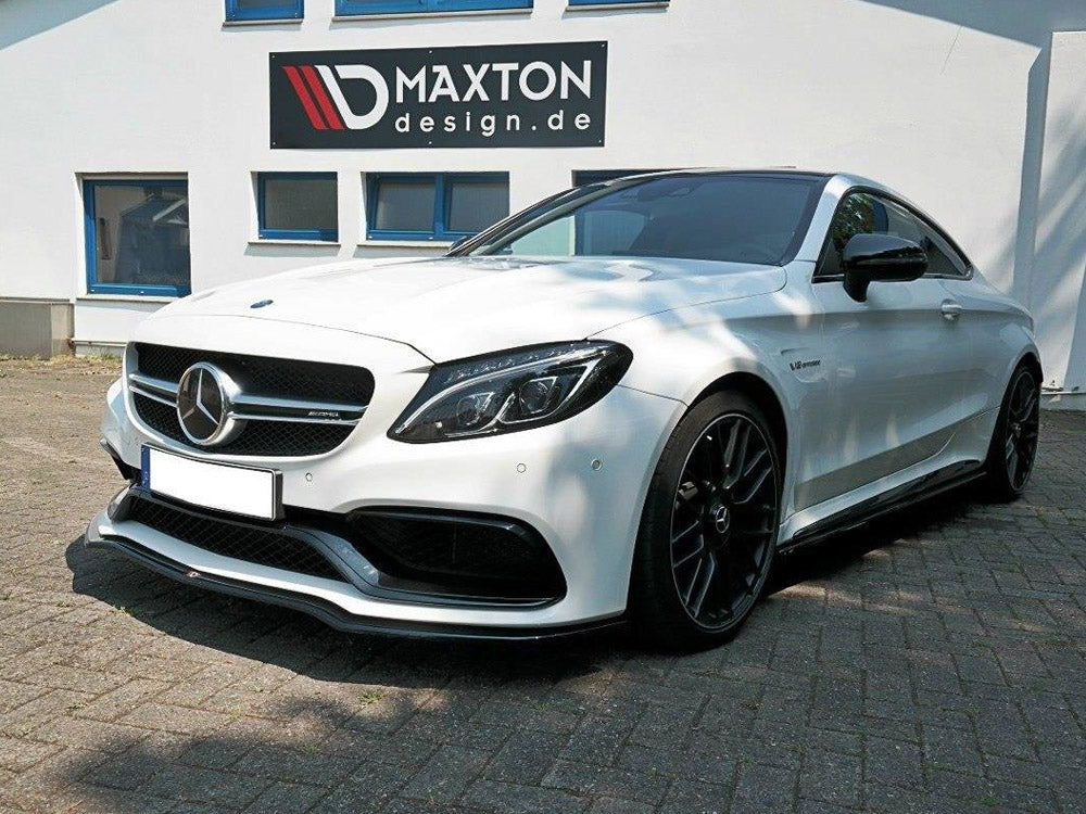 Front Splitter V.1 compatible with Mercedes C 205 63 AMG Coupe