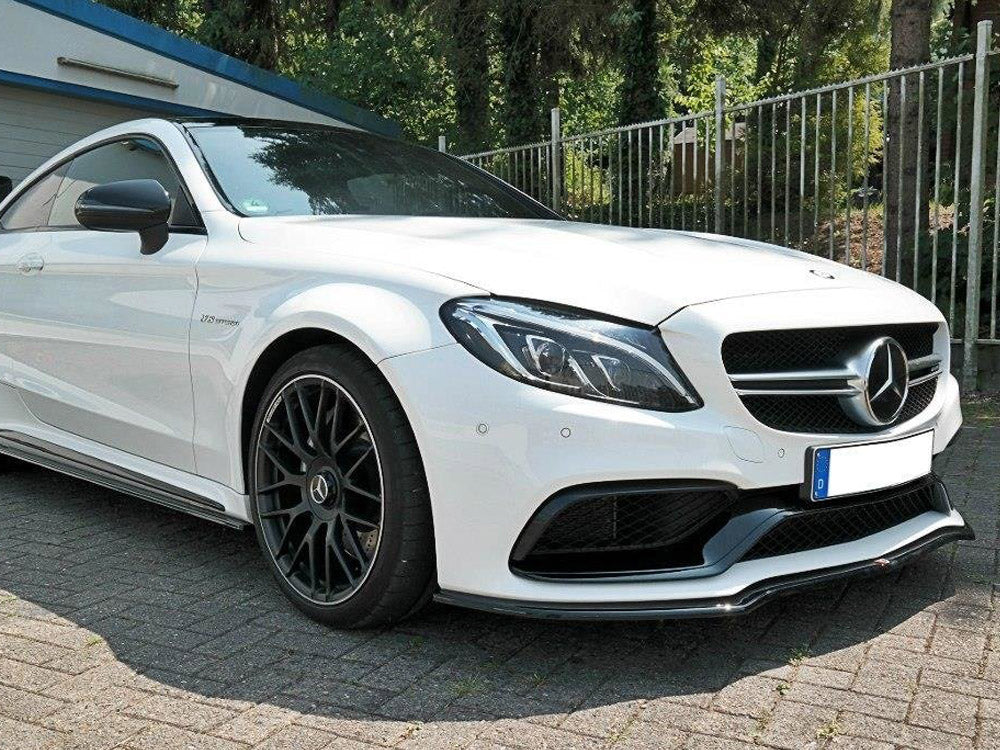 Front Splitter V.1 compatible with Mercedes C 205 63 AMG Coupe