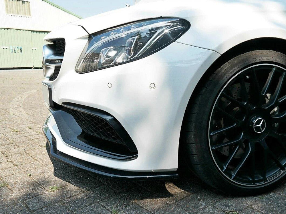 Front Splitter V.1 compatible with Mercedes C 205 63 AMG Coupe