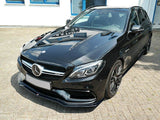 Front Splitter V.1 Mercedes C-class S205 63 AMG Estate (2015-2018)