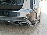 Rear Side Splitters Mercedes C-class S205 63 AMG Estate (2015-2018)