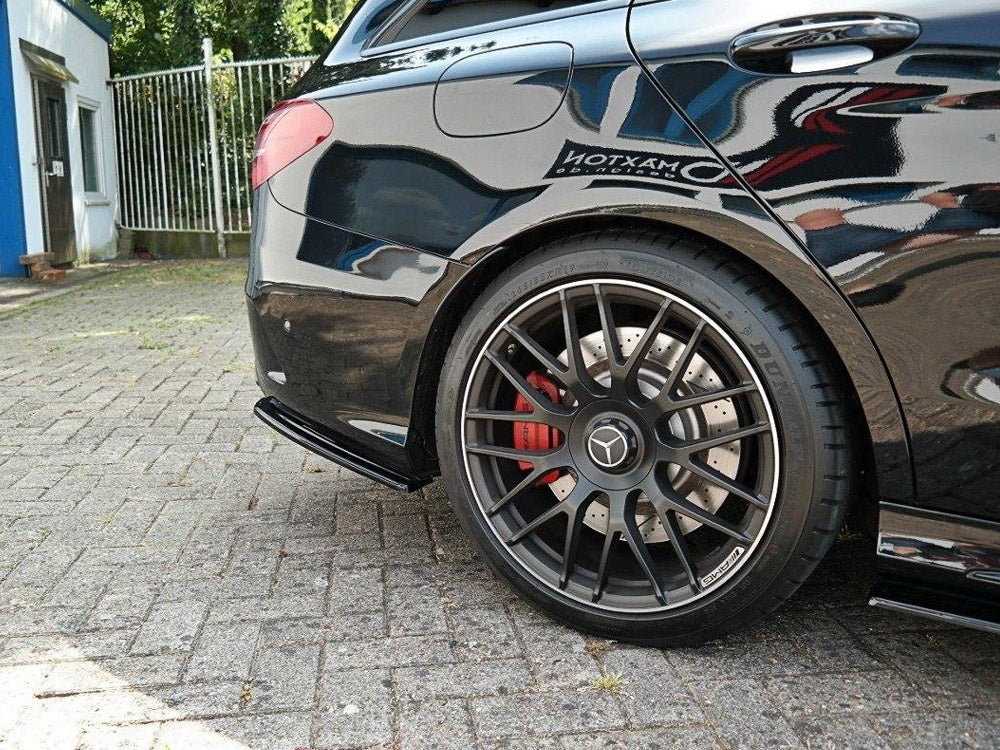 Rear Side Splitters Mercedes C-class S205 63 AMG Estate (2015-2018)