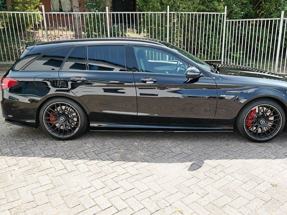 Side Skirts Splitters Mercedes C-class S205 63 AMG Estate (2015-2018)