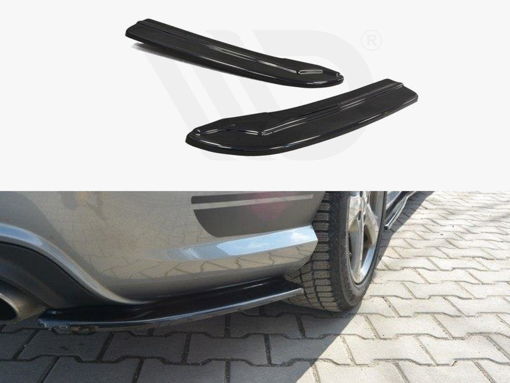 Rear Side Splitters Mercedes C W204 Amg-line (Facelift) / C63 AMG (2011-2014)