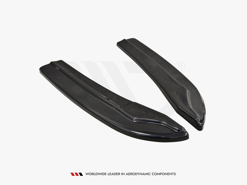 Rear Side Splitters Mercedes C W204 Amg-line (Facelift) / C63 AMG (2011-2014)