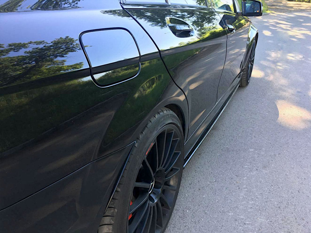 Side Skirts Splitters Mercedes C-Class W204 C63 AMG Facelift (2011-2014)