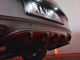 Rear Valance compatible with Mercedes C-Class AMG Line Coupe W205