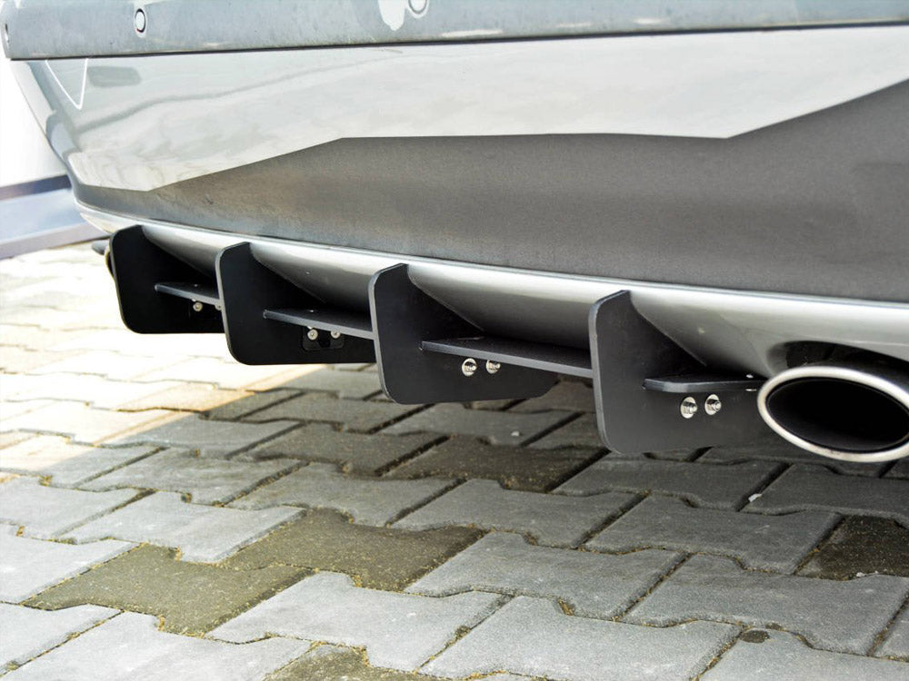 Rear Diffuser compatible with Mercedes-Benz CL C215