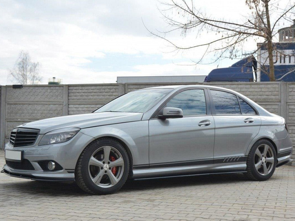Side Skirts Diffusers Mercedes C W204 Amg-line (Preface)
