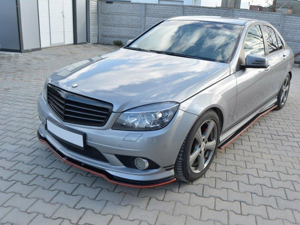 Side Skirts Diffusers Mercedes C W204 Amg-line (Preface)