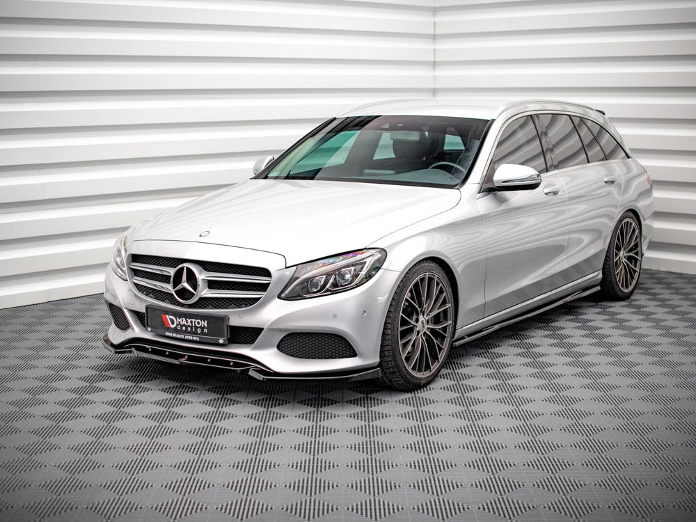 Front Splitter compatible with Mercedes C W205 (2014-2018)