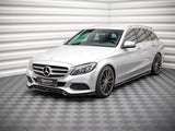 Front Splitter compatible with Mercedes C W205 (2014-2018)