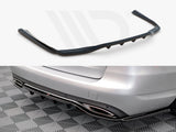 MAXTON DESIGN Central Rear Splitter (Vertical Bars) Mercedes C W205 Estate (2014-2018)