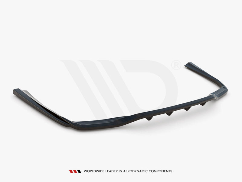 MAXTON DESIGN Central Rear Splitter (Vertical Bars) Mercedes C W205 Estate (2014-2018)