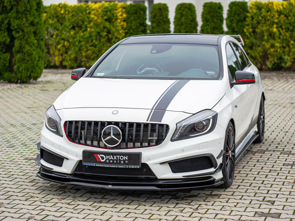 Front Splitter Mercedes A45 AMG W176 (2013-2015)