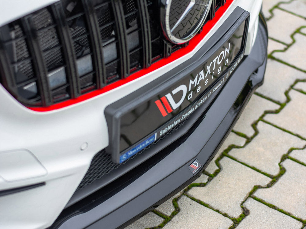 Front Splitter compatible with Mercedes A45 AMG W176
