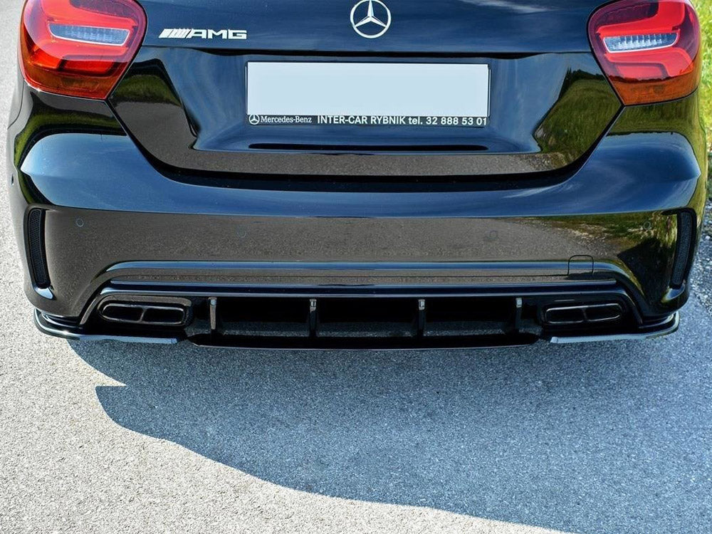 Rear Side Splitters Mercedes A W176 AMG Facelift