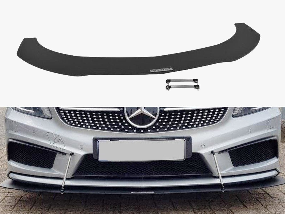 Front Racing Splitter compatible with Mercedes A W176 AMG Line (2012-2015)