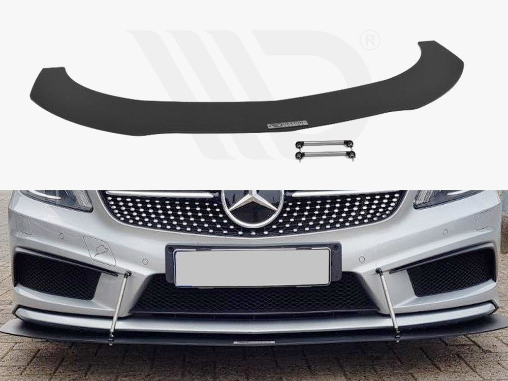MAXTON DESIGN Front Racing Splitter Mercedes A W176 Amg-line (2012-2015)