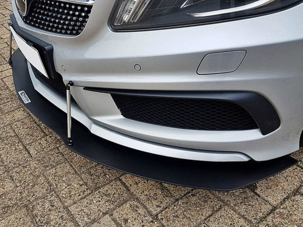 MAXTON DESIGN Front Racing Splitter Mercedes A W176 Amg-line (2012-2015)