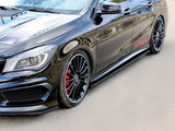Side Skirts Diffusers compatible with Mercedes CLA 45 AMG C117/A45 AMG W176 (Preface)