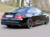 Side Skirts Diffusers compatible with Mercedes CLA 45 AMG C117/A45 AMG W176 (Preface)