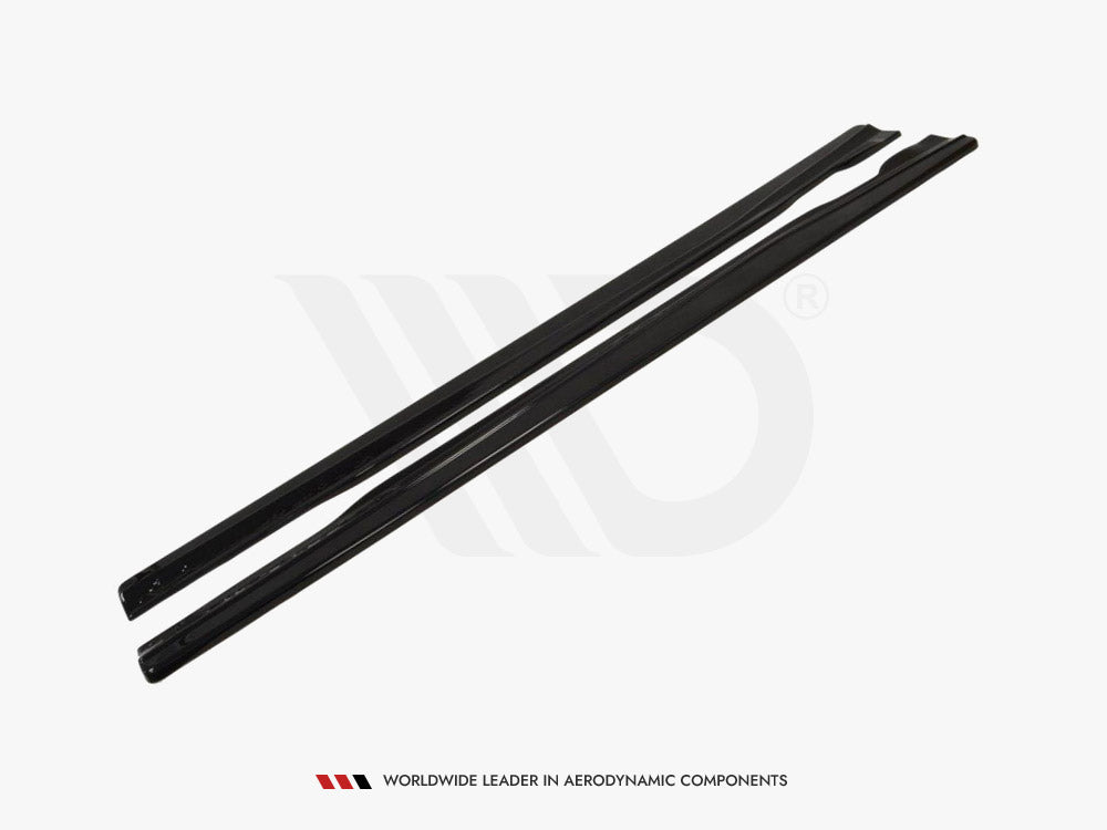 Side Skirts Diffusers compatible with Mercedes CLA 45 AMG C117/A45 AMG W176 (Preface)