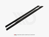Side Skirts Diffusers compatible with Mercedes CLA 45 AMG C117/A45 AMG W176 (Preface)