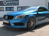 Front Splitter Mercedes A-class W176 Amg-line Pre-facelift (2013-2015)