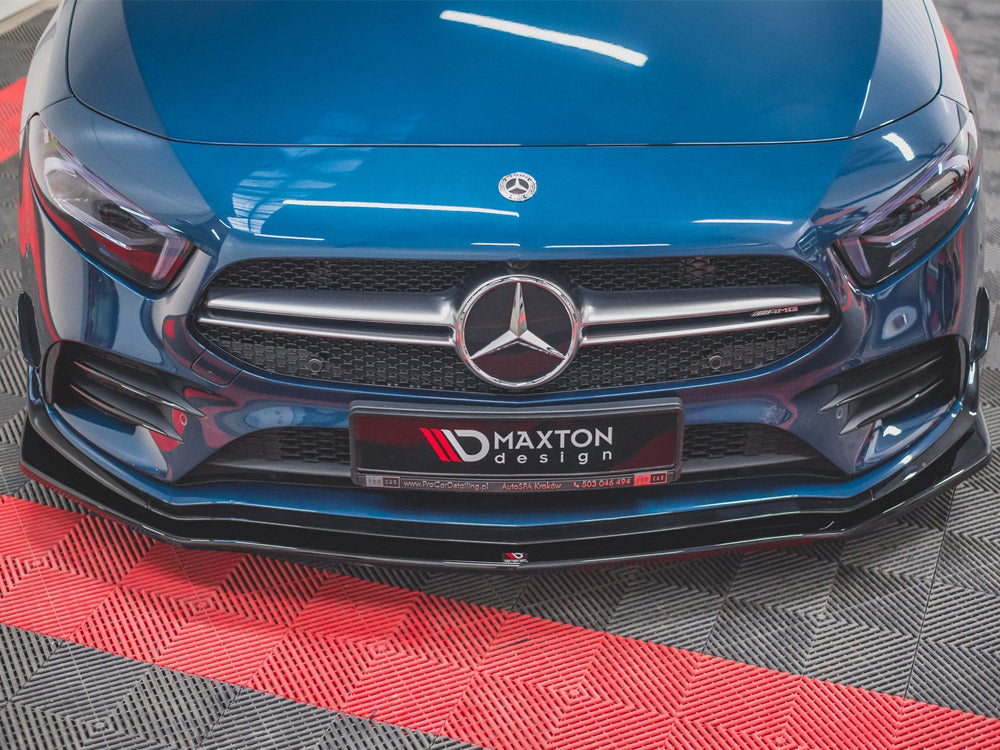 Front Splitter V.1 compatible with Mercedes A35 AMG Aero W177