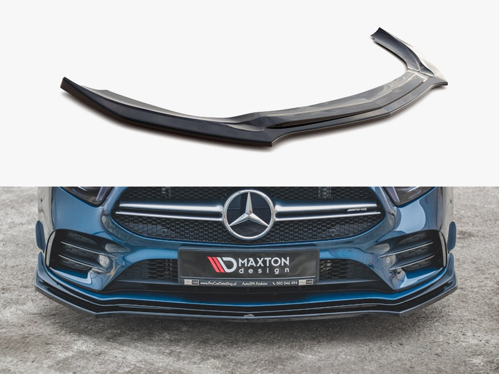 Front Splitter V.2 compatible with Mercedes A35 AMG Aero W177